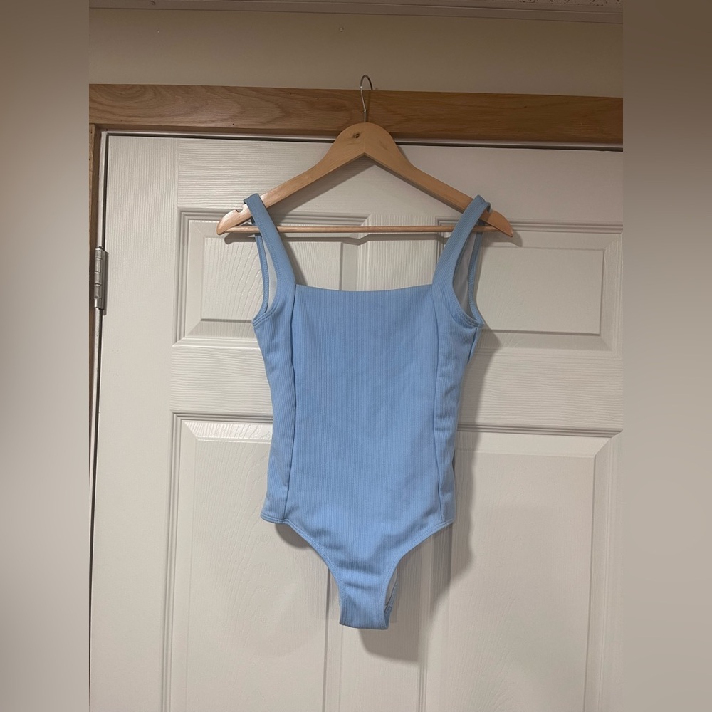 Geode Swimwear Light Blue Swimsuit